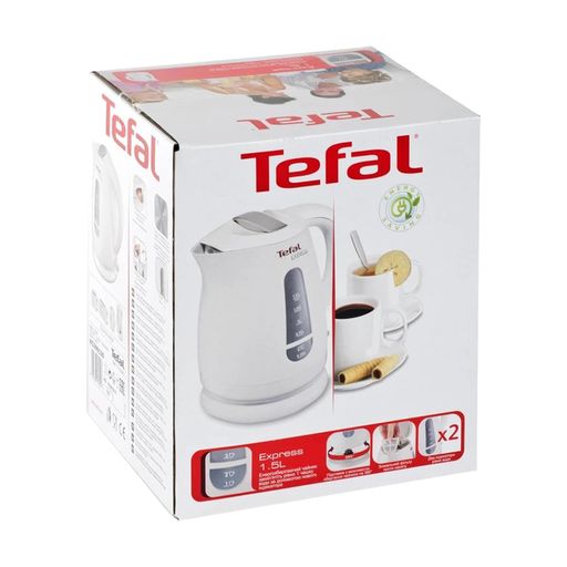 Електрочайник Tefal Express білий, 1.5 л (KO29913E)