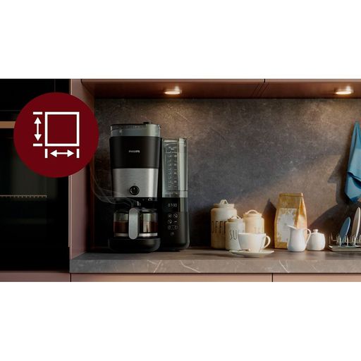 Капельная кофеварка PHILIPS All-in-1 Brew черная, 1.25 л (HD7900/50)