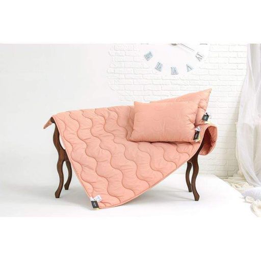 Ковдра MirSon Вовняна всесезонна №1737 Eco Light Coral 220x240 см (2200003710366) (1786830)