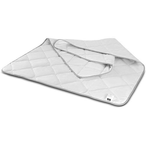 Ковдра MirSon антиалергенна EcoSilk №1301 Bianco Демісезонна 200x220 см (2200001526983) (1786903)