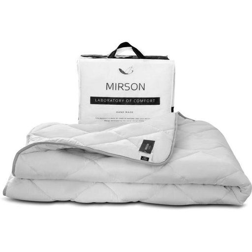 Ковдра MirSon антиалергенна EcoSilk №1302 Bianco Зимова 220x240 см (2200001529779) (1786914)