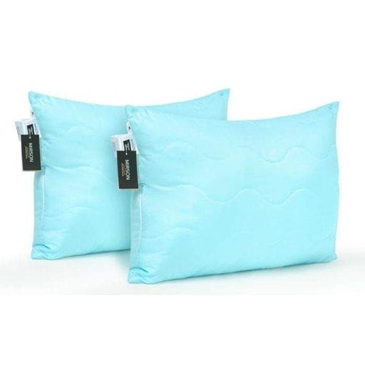 Ковдра MirSon Набір BamBoo №1685 Eco Light Blue Ковдра 155х215 + подушки 2 (2200002655781) (1787475)