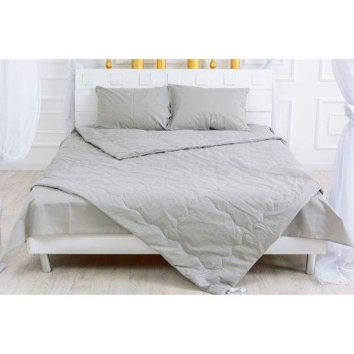 Ковдра MirSon Літня з евкаліптовим волокном №2400 Light Gray 200x220 (2200003033328) (1787871)