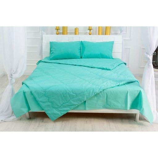 Ковдра MirSon вовняна Літня №2389 Mint 140x205 (2200003032628) (1787985)
