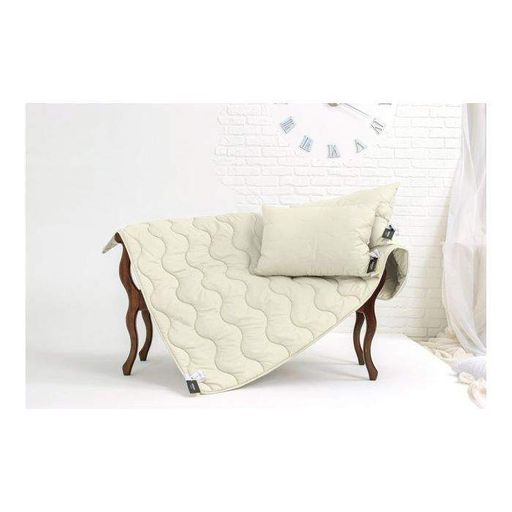 Ковдра MirSon антиалергійна EcoSilk №1632 Eco Light Creamy 155х215 (2200002647656) (1788048)