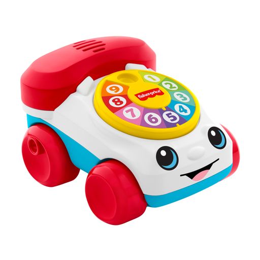 Детская машинка-каталка Fisher-Price Веселый телефончик, от 6 месяцев (JKD56)