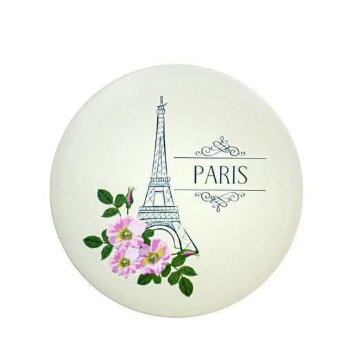 Дзеркало косметичне Cosmetic Mirror Beautiful Paris кишенькове кругле (1790389)
