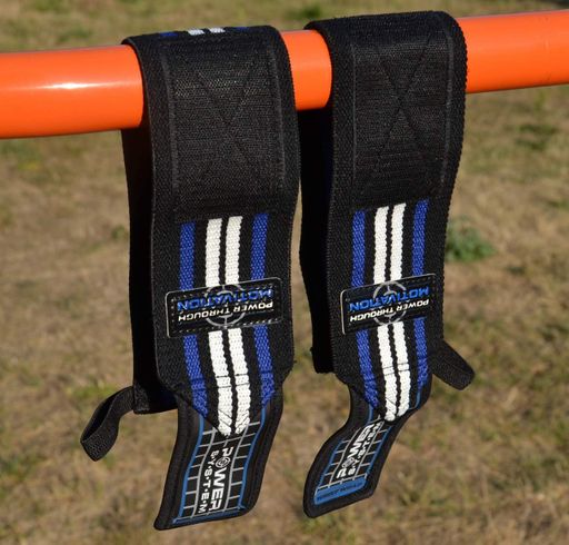 Бинти для зап'ясть (кистьові бинти) Power System PS-3500 Wrist Wraps Blue/Black (пара) (1792953)