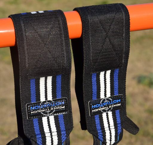 Бинти для зап'ясть (кистьові бинти) Power System PS-3500 Wrist Wraps Blue/Black (пара) (1792953)