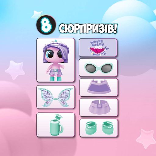 Ігровий набір із фігуркою Єдиноріг із сюрпризом Unicones 1236 «Teenies» (1795448)