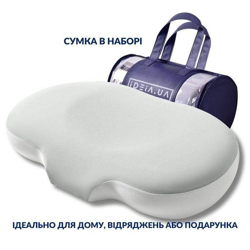 Подушка ортопедическая CloudTherapy 65х40х10 см IDEIA анатомическая с эффектом памяти для сна на боку, спине (1797202)