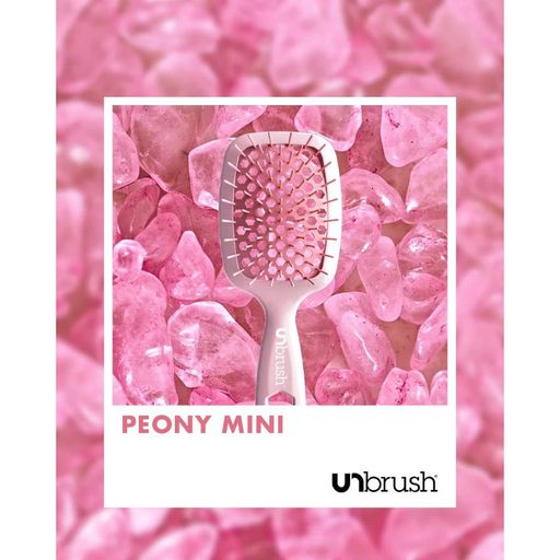 Расческа для волос UNbrush Detangling Hair Brush Mini, Peony, 1 шт (AC0051MPLPK)