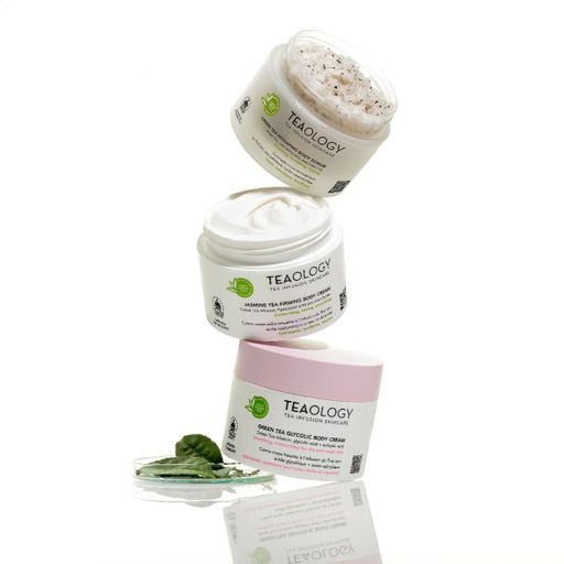 Разглаживающий крем для тела Teaology Green Tea Glycolic Body Cream, 260 мл
