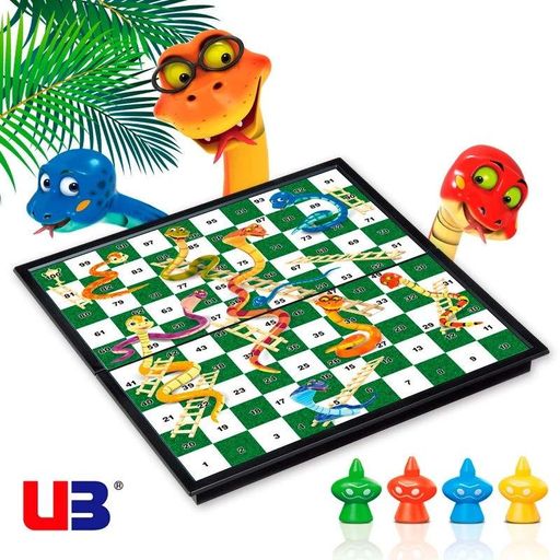 Гра Змії та сходи (магнітна) | Snakes and Laaders Game 2610UB (RL-KBK) (1799085)