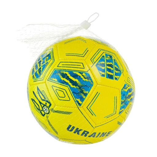 М'яч футбольний Shantou Jinxing Ukraine No 5, від 3 років, 280 г (FU2581)