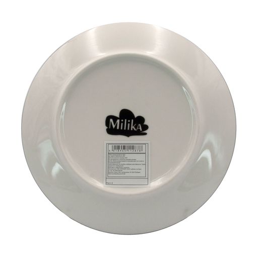 Тарілка десертна Milika Zaflora порцелянова, 19 см (M0570-TRSC251812-75P)