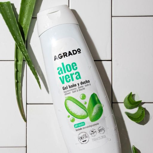 Гель для ванни та душу Agrado Bath & Shower Gel Aloe Vera, 750 мл
