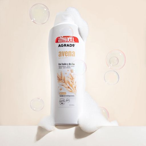 Гель для ванни та душу Agrado Bath & Shower Gel Oat, 1.25 л