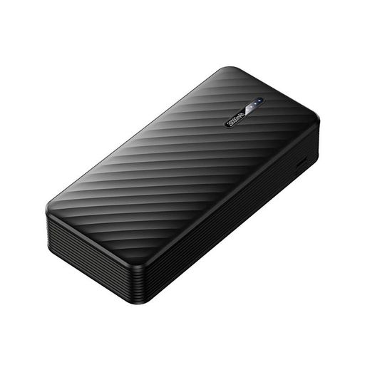 Зовнішній акумулятор BOROFONE BJ84A Smooth power bank with four cables(20000mAh) Black (6941991126178) (1802209)