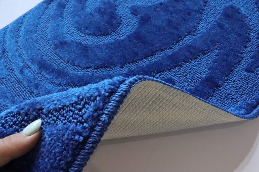 Коврик в ванную 80*120 см Classic Vonaldi 00201/120 blue (1803009)