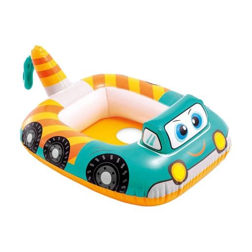 Дитяче надувне коло Intex Kiddie Машинка, з отворами для ніг, від 1 до 2 років (59586) Колір випадковий за наявності