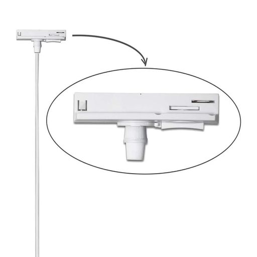 Світильник підвісний трековий Атмолайт Track Bevel TP165-1000 White білий (1803777)