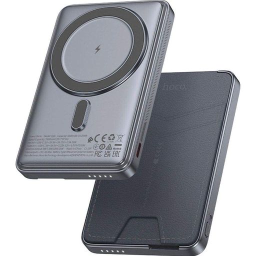 Внешний аккумулятор Hoco Q46 Title MagSafe 5000mAh 20W Gray [161351] (1804447)