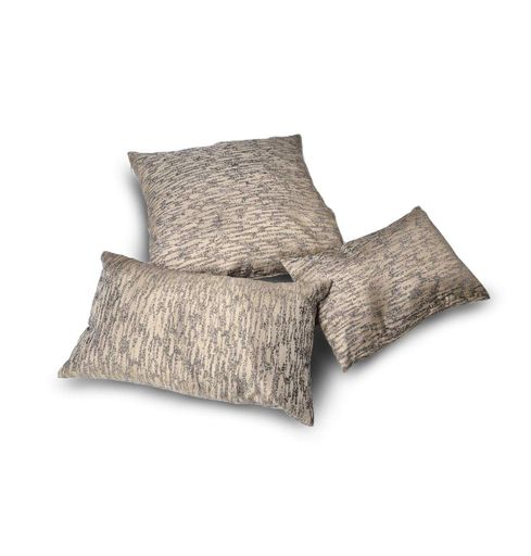 Комплект декоративних подушок Textilia Texture 40х40см 1шт 40х22см 1шт 32х22см 1шт бежеві (п_0699) (1805383)