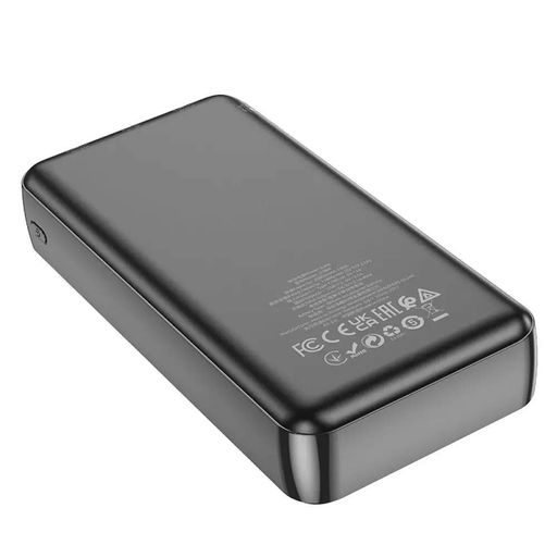 Зовнішній акумулятор HOCO J100A High-ranking power bank(20000mAh) Black (6931474783585) (1805683)