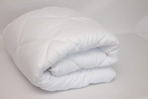 Ковдра однотонна Двоспальна ТЕП White Home Comfort (1-02804-00000) 172 х 205 см Біла (1806558)