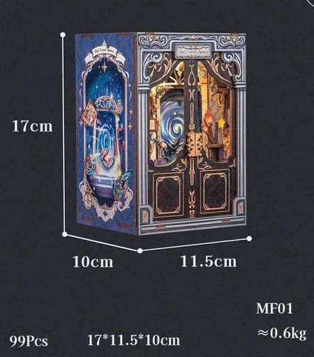 Бук Нук Туристична агенція Душа Інтер'єрний конструктор Mini Magic Shop Soul Travel Agency MF-01 (1807191)