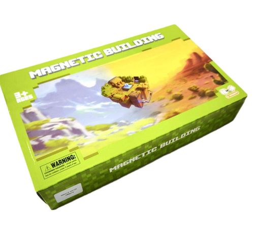 Магнітний конструктор Minecraft Меч на 150 деталей + сумка для зберігання (1807210)