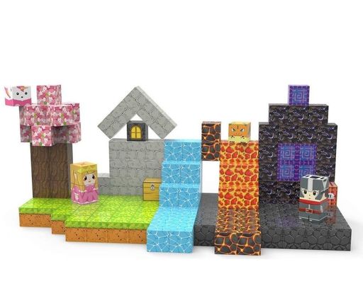 Магнітний конструктор Майнкрафт Сакура Minecraft My World 6681 175 шт (1807250)