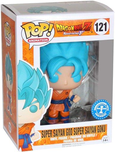 Фигурка Funko Pop Dragon Ball Z - Super Saiyan God Super Saiyan Goku - Супер Саян Бог Супер Сайян Гоку №121 (1807261)