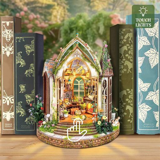 Бук Нук Квітка мрії Book Nook Dreamland Floral Studio DIY Інтер'єрний конструктор SQ-66 (1807344)