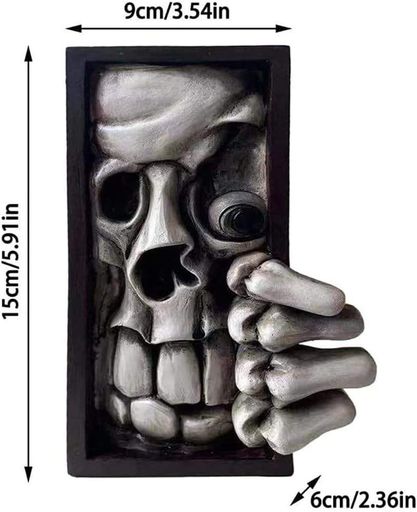 Подставка для книг Monster Bookend Scull Череп (1807385)