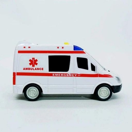 Дитяча автомодель "Швидка допомога" 7994, 17х7 см, звукові та світлові ефекти (1807641)