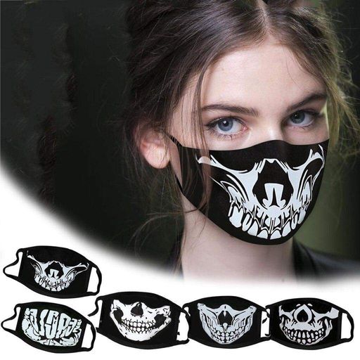 Тканинна Маска з принтом черепа для Хеллоуїна (LYT200825307) MASKS (1808053)