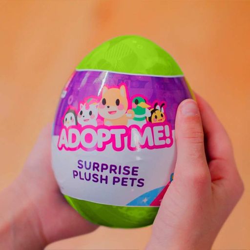М’яка іграшка-сюрприз в яйці Adopt Me! S2 - Кумедні Звірятка (12 видів, в асорт.) (1809370)