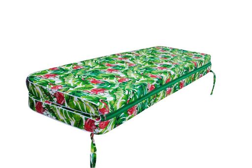 Комплект подушок для гойдалки eGarden Caribe 170x110x6 темно-зелений тент 120x200 (1809563)
