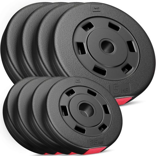 Набор Hop-Sport Premium 39кг со скамьей HS-1055 Pro и штангой (1810272)