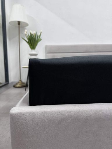 Простынь на резинке Ecotton 180х200 см чёрный Black (1810667)