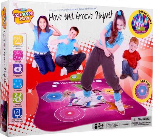 Килимок музично-танцювальний Ramiz SLW9826 Move and Groove, рожевий (1810964)