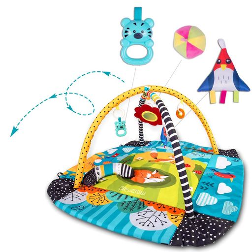 Килимок розвивальний 110 x 100 см Лисеня Ricokids (1810970)