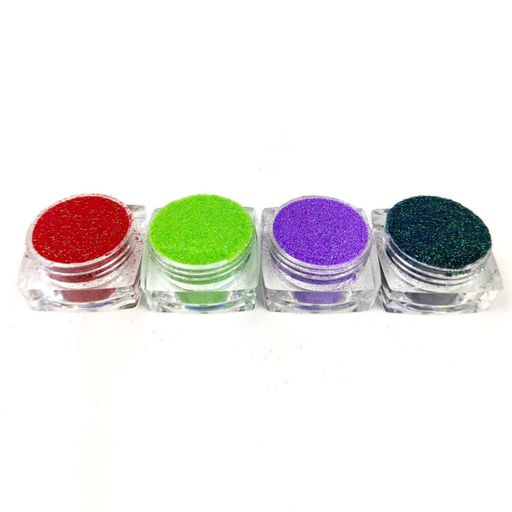 Набор глиттера для био-тату «Радужный №4» Fresh Tattoo glitter-set-4x-4, 4 цвета (1811243)