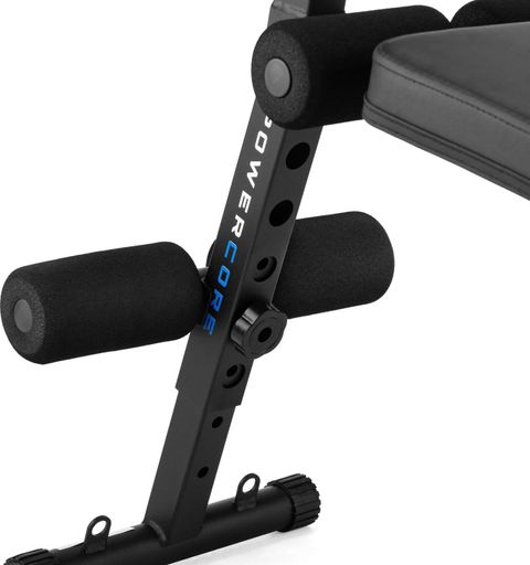 Похила лава для тренувань преса Gymtek XL200 з еспандерами для дому (1812853)