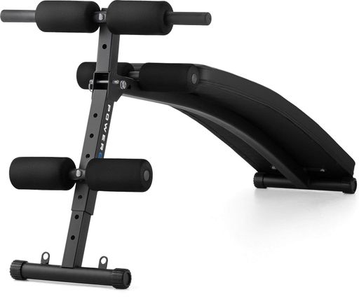 Похила лава для тренувань преса Gymtek XL200 з еспандерами для дому (1812853)