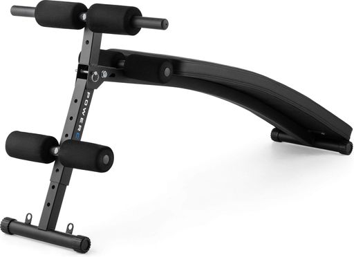 Похила лава для тренувань преса Gymtek XL200 з еспандерами для дому (1812853)