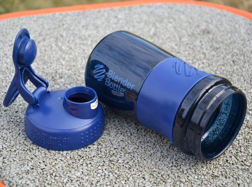 Шейкер спортивний (пляшка) BlenderBottle SportMixer Flip 20oz/590ml Navy (1812997)