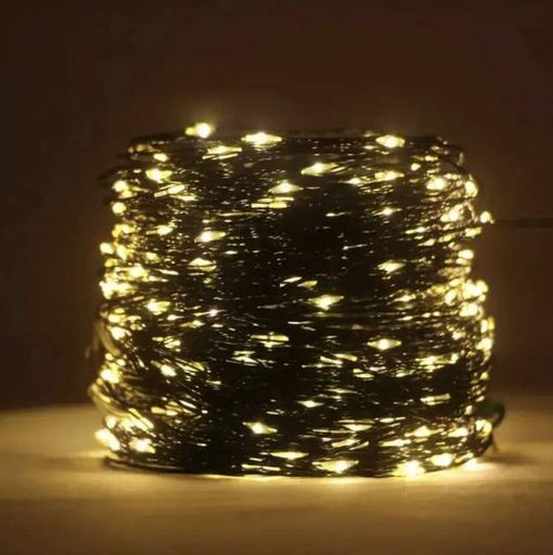 Гірлянда Роса нитка 500 LED, довжина 50 м з пультом, зелений, теплий XPRO (47724-717_377) (1815101)